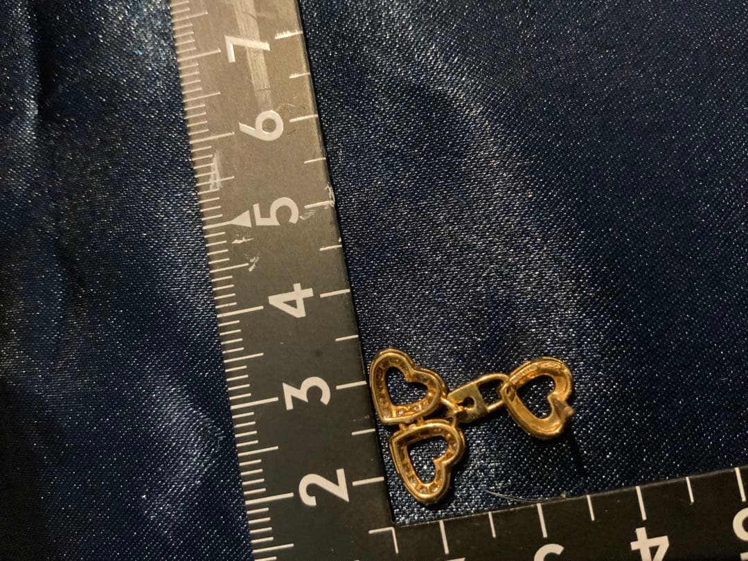 モワード　　mouawad ハートピアス　k18YG