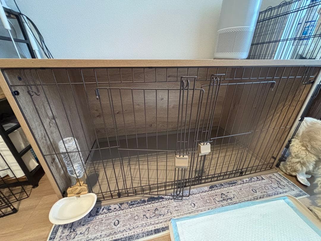 【引取り限定】ナチュラルファニチャーペットサークル NFPC-1200