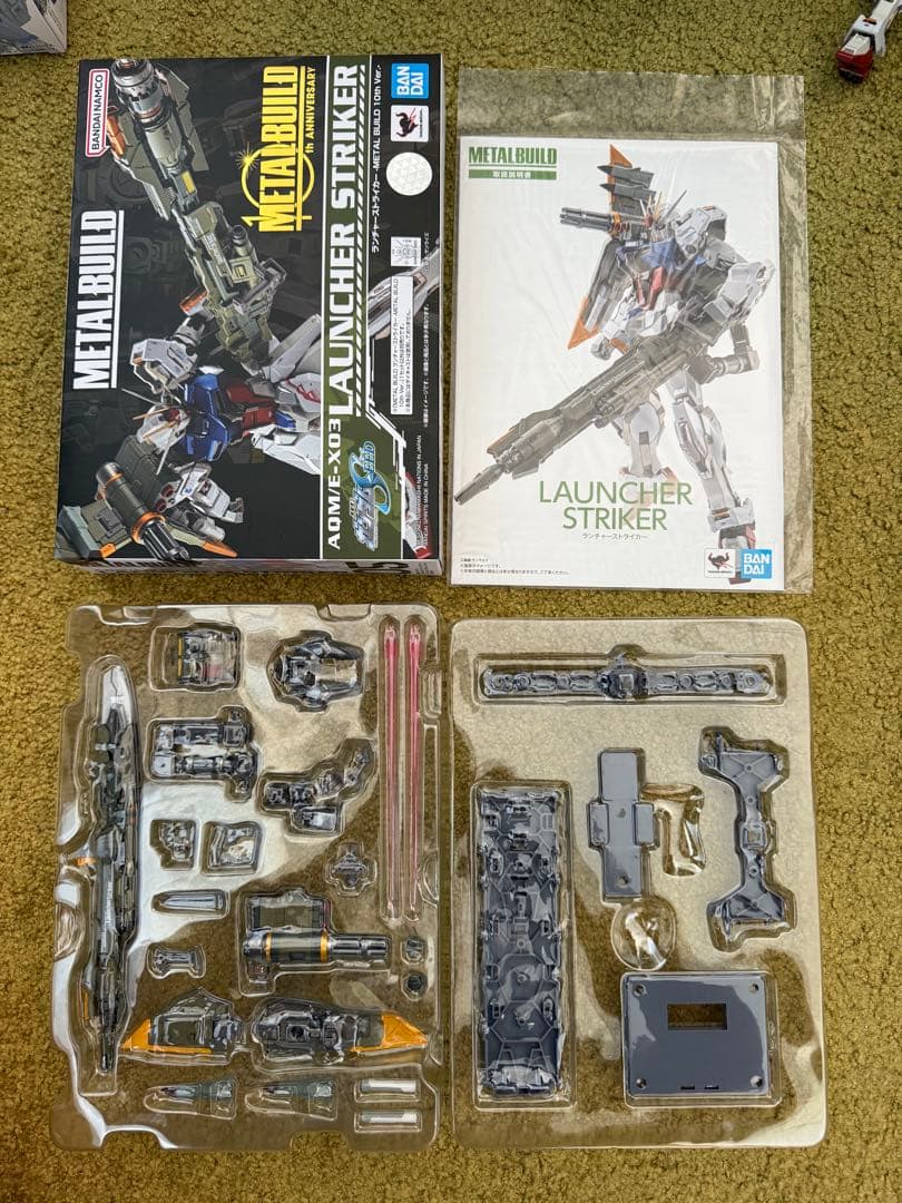 メタルビルド　ストライクガンダム　ランチャー　ソード　エール