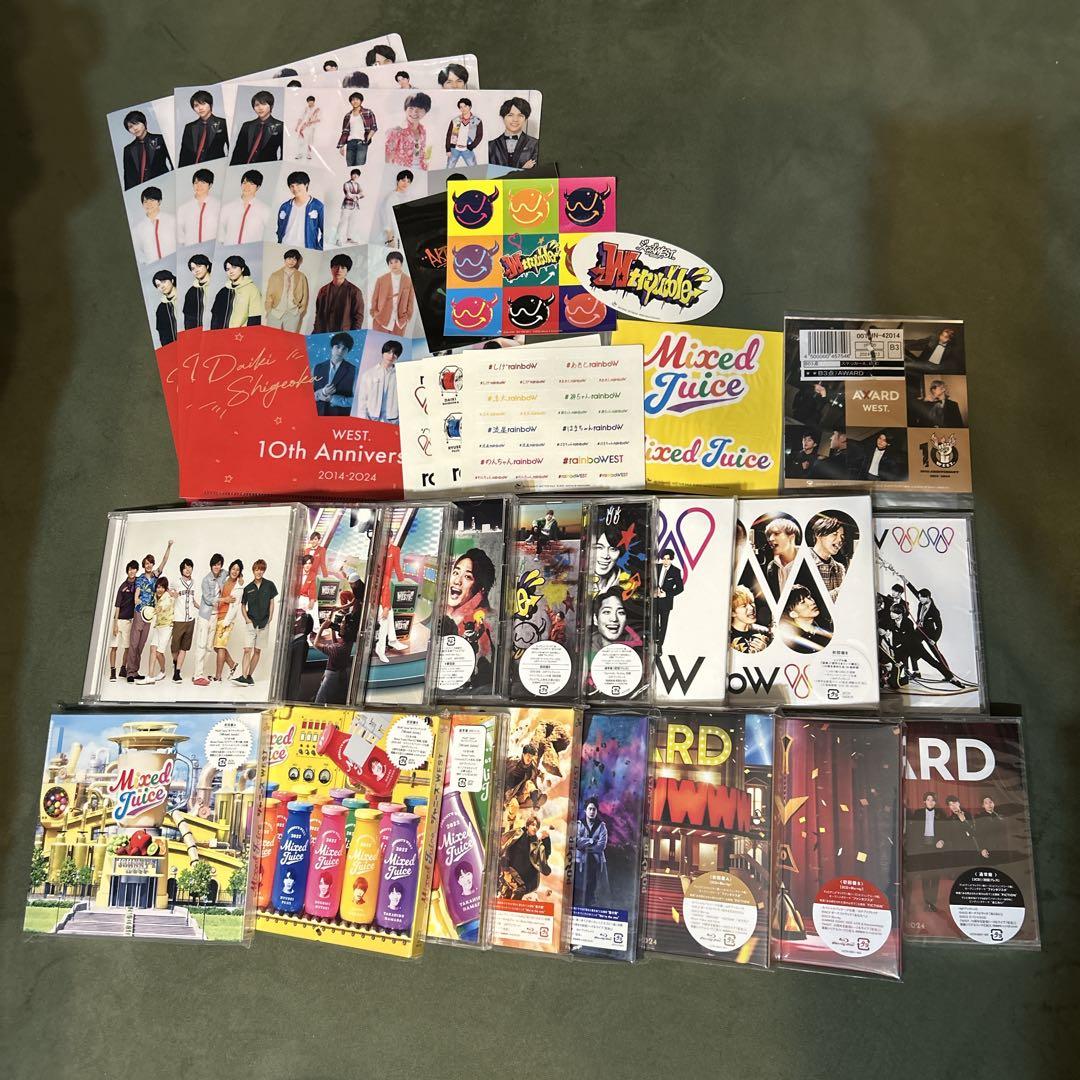 WEST. ジャニーズWEST アルバムセット 17点まとめ 特典付き
