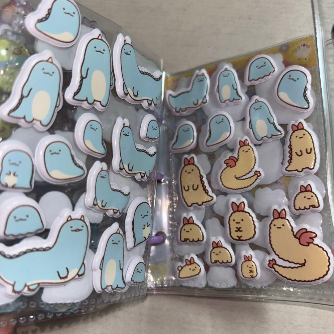 シール帳 完成品 ボンボンドロップシール すみっコぐらし ウォーターシール