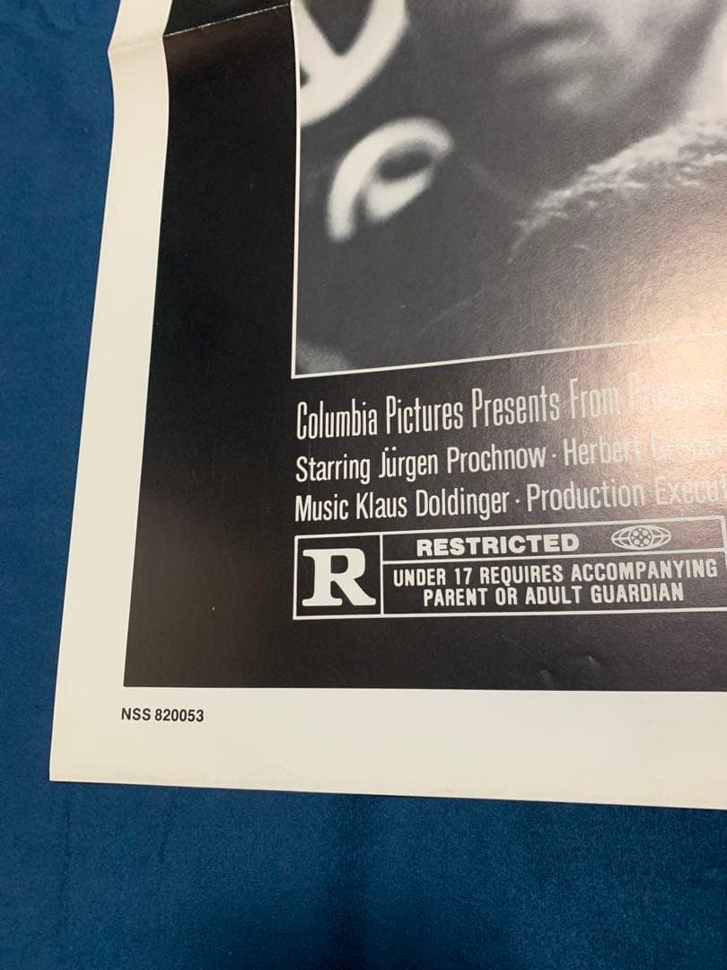 U・ボート　DAS BOOT USオリジナル映画ポスター