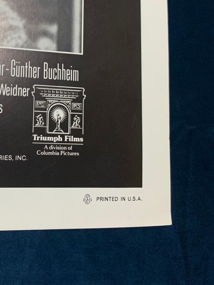 U・ボート　DAS BOOT USオリジナル映画ポスター