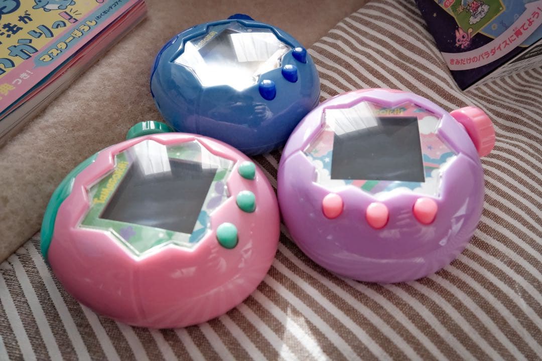 ピンクとパープル たまごっちパラダイス