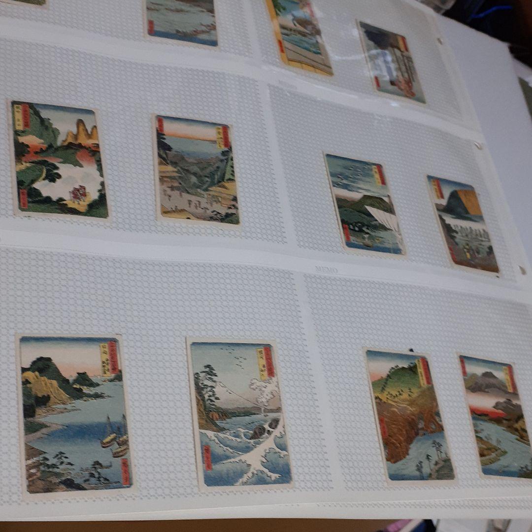 珍品　マッチラベル特選80点　浮世絵シリーズ