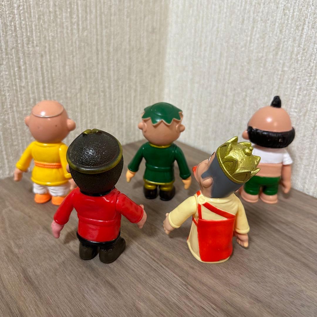 【超希少・超希少】飛べ！孫悟空よいこ劇場　西遊記　5体　ソフビ　ドリフターズ