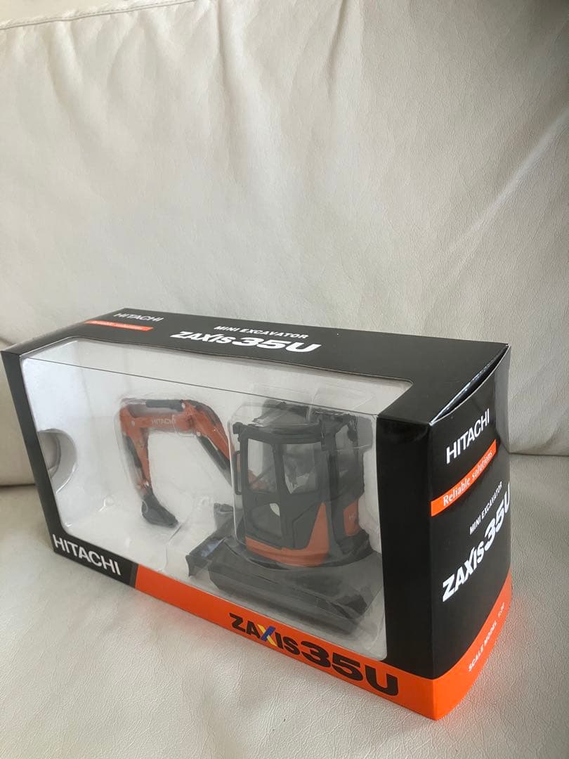 HITACHI ZAXIS 35U ミニ掘削機ミニチュア、模型