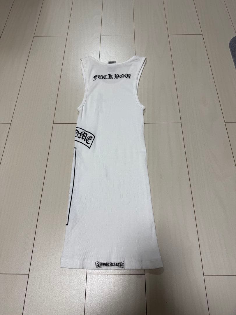 希少！クロムハーツ　タンクトップ ホワイト