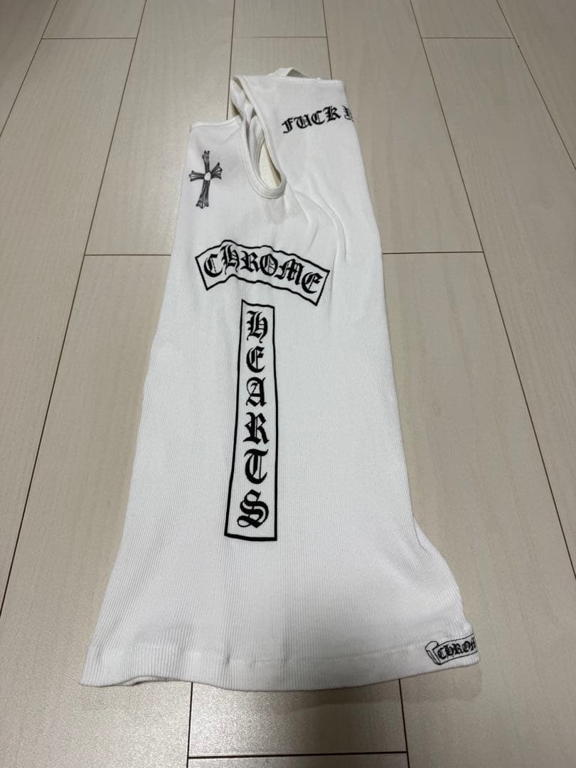 希少！クロムハーツ　タンクトップ ホワイト