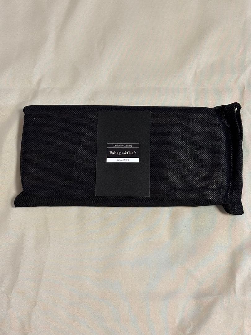 バハギア　ペンケース　ラウンドジップ型　栃木レザーjeans　ブラウン