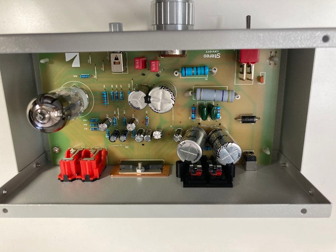 4*d様 LXV-077 ハイブリッド真空管アンプ(Mullard球+東信コンデ