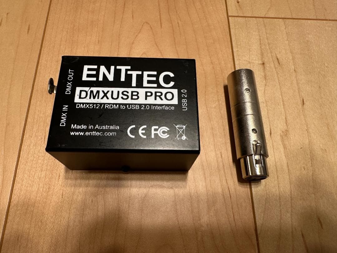 ENTTEC / DMX USB PRO インターフェース