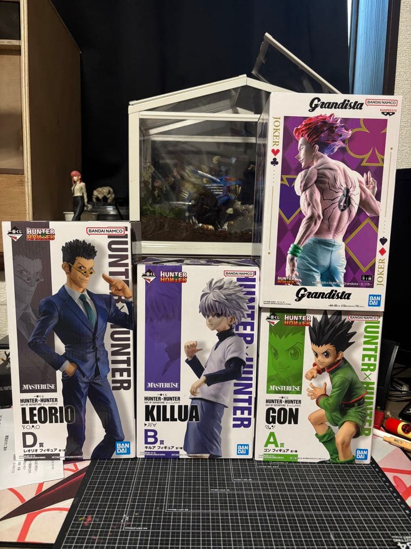 ハンターハンター　一番くじ　ヒソカ抜き