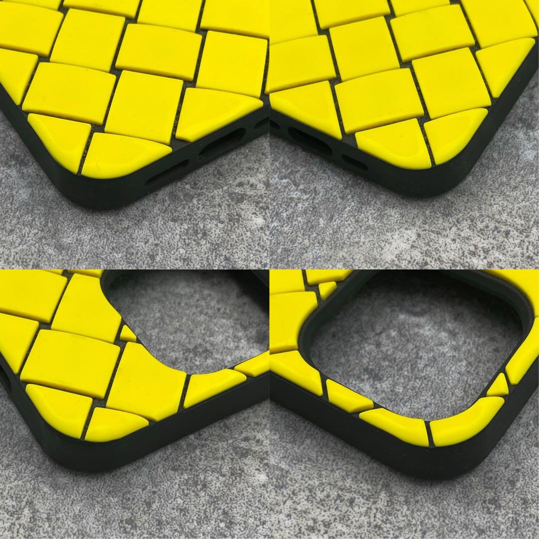 【未使用級】ボッテガヴェネタ イエロー iPhone 14 Pro Maxケース