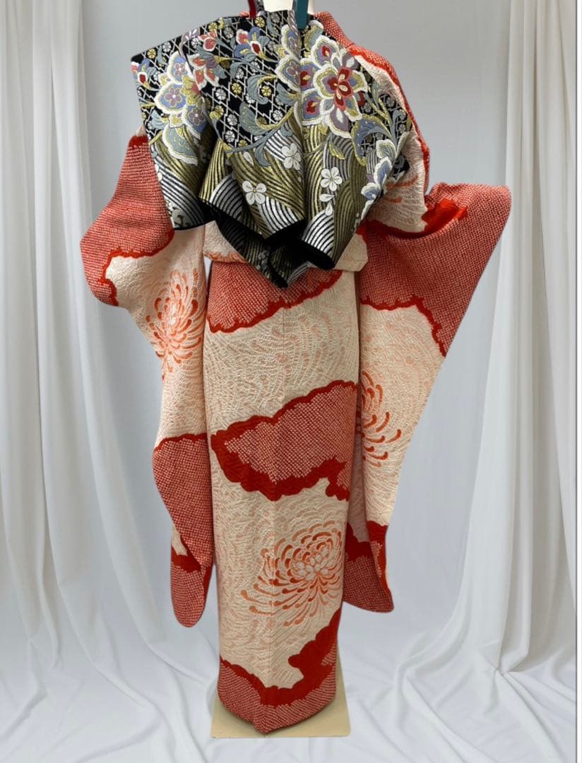 （7897）⌘（正絹）総絞り振袖フルセット ⌘