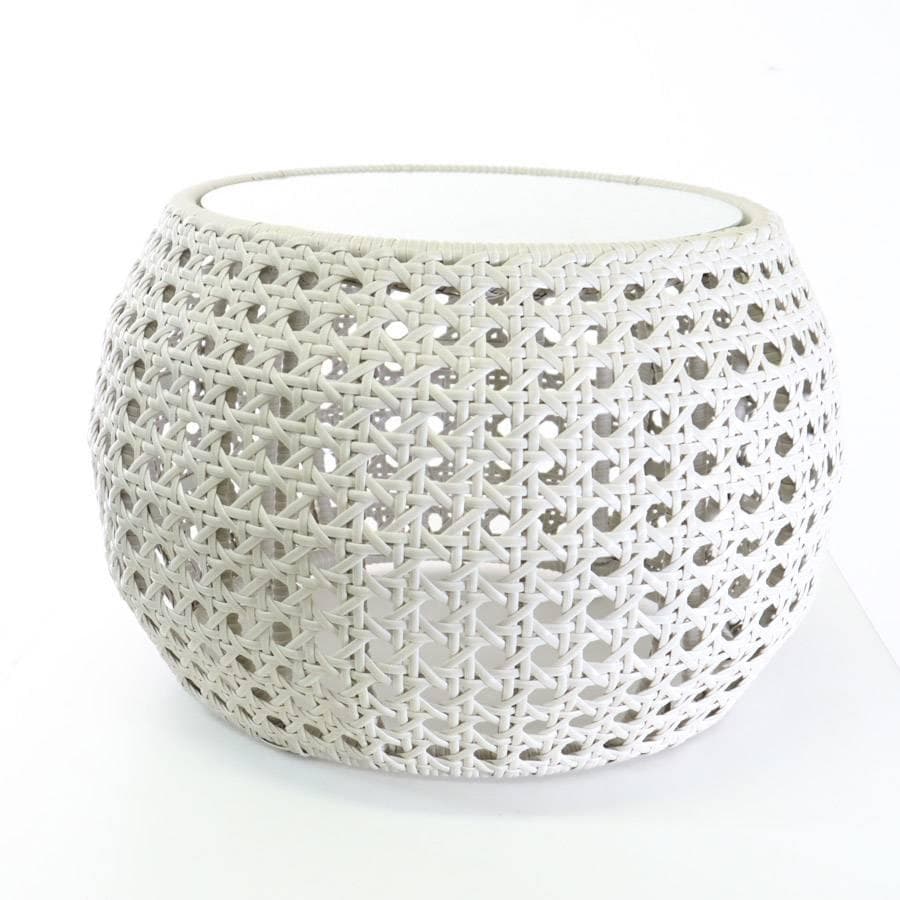 FLYMEe Villa エンドテーブル サイドテーブル ホワイト系 リゾート風