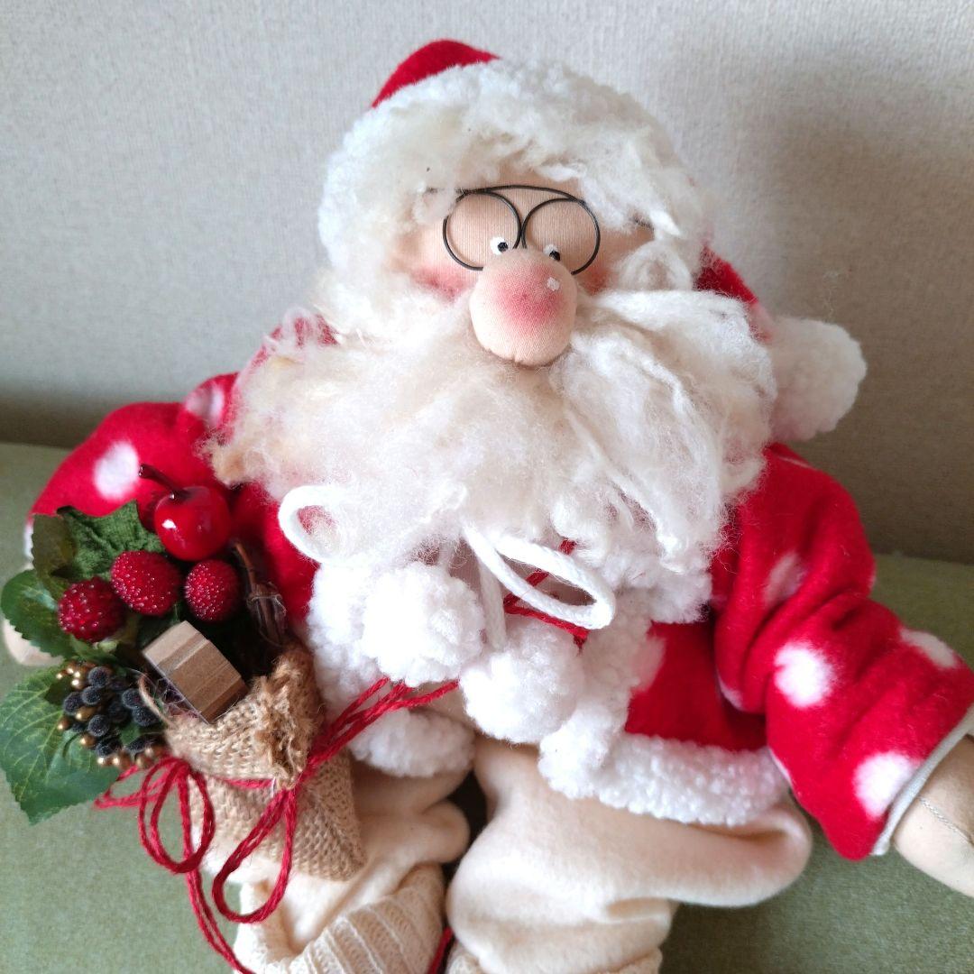 カントリードールおとぼけサンタさん(赤水玉)