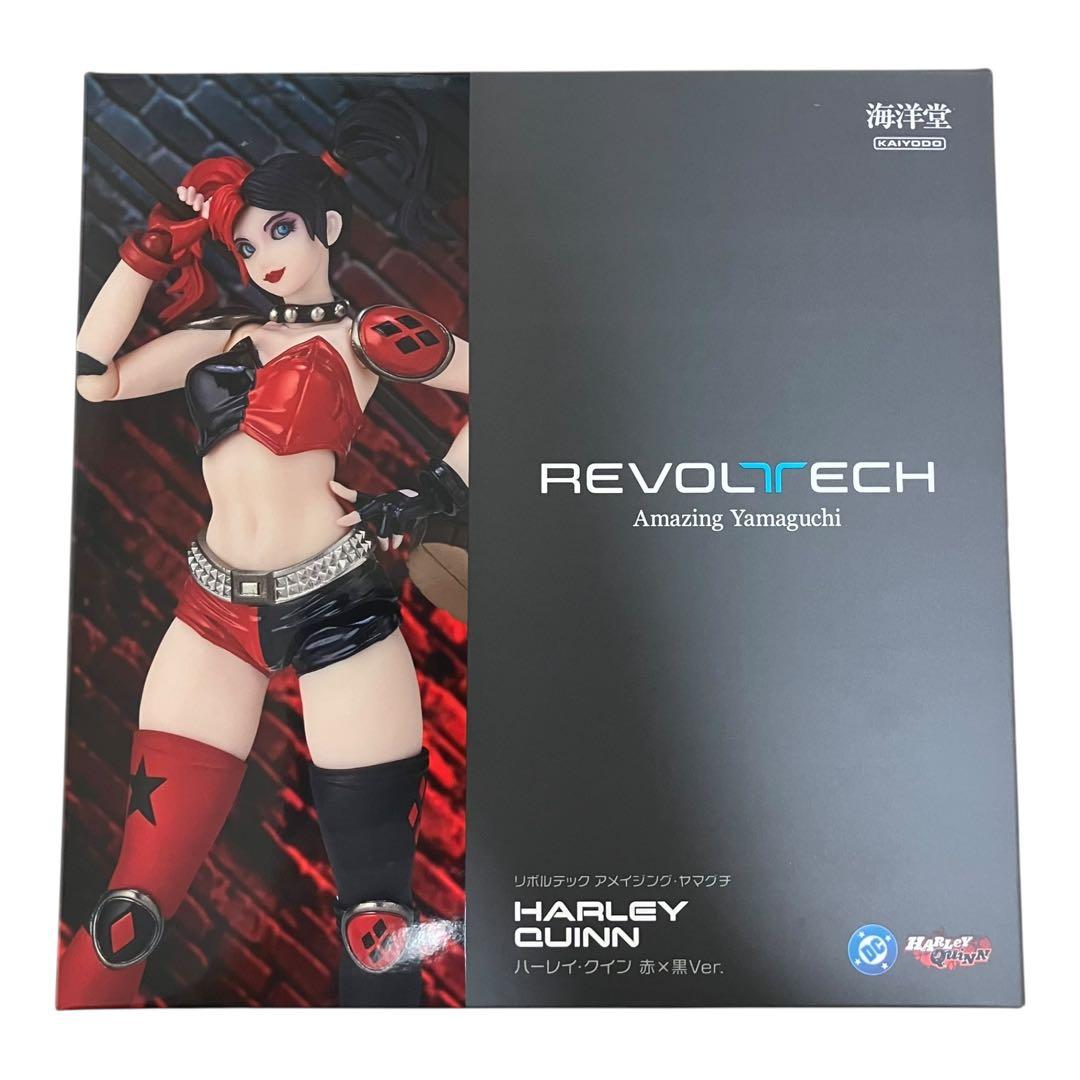 【新品】リボルテック　アメイジング・ヤマグチ　ハーレイ・クイン　赤×黒Ver.