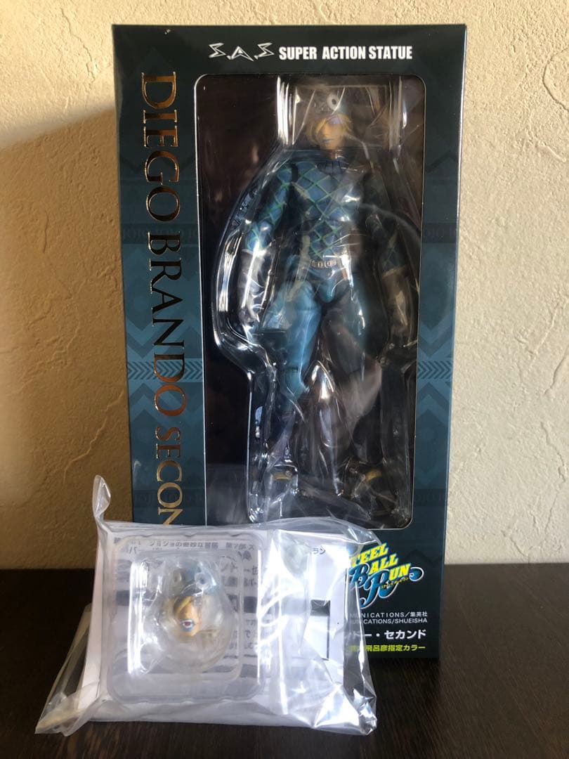 【未開封】超像可動ディエゴ・セカンド　シルバーバレットSBRジョジョ第7部