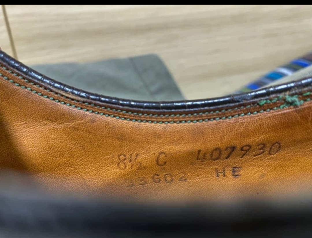 FLORSHEIM Imperial kenmoor　8 1/2C 60s