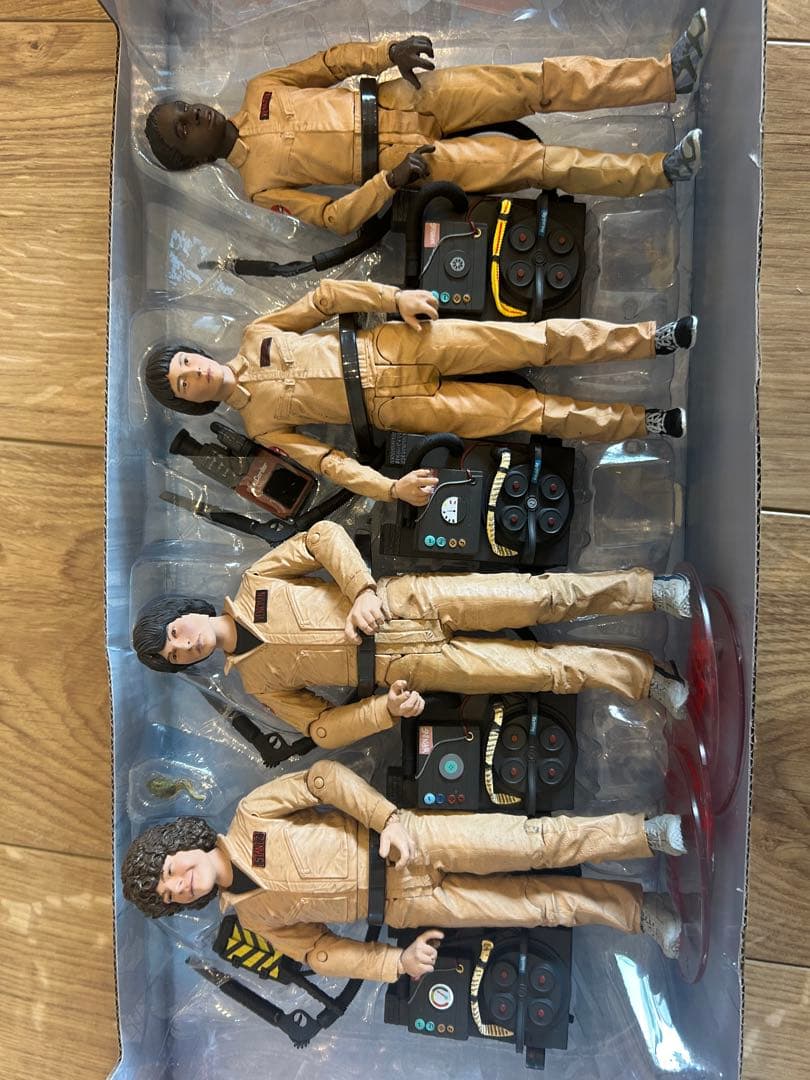 Stranger Things Ghostbusters 4体セットフィギュア