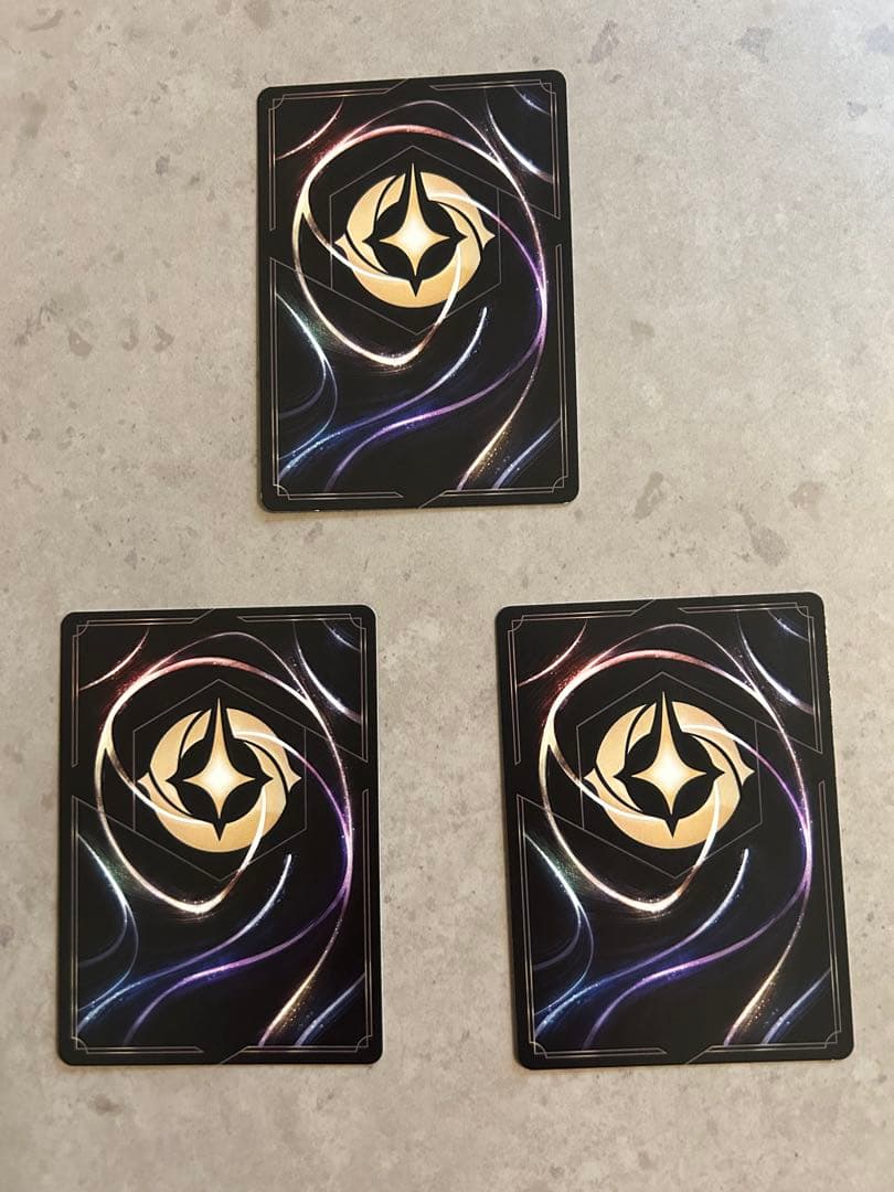 ディズニー　ロルカナ　マレフィセント　レジェンダリー　ノーマル版　3枚セット