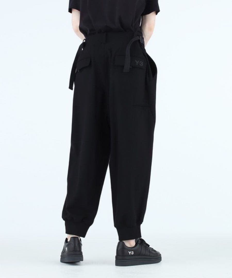 【Y-3】M CLASSIC WOOL FLANNEL CUFF PANTS