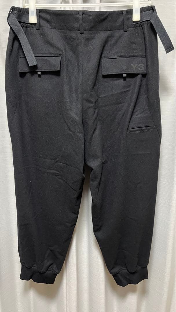 【Y-3】M CLASSIC WOOL FLANNEL CUFF PANTS