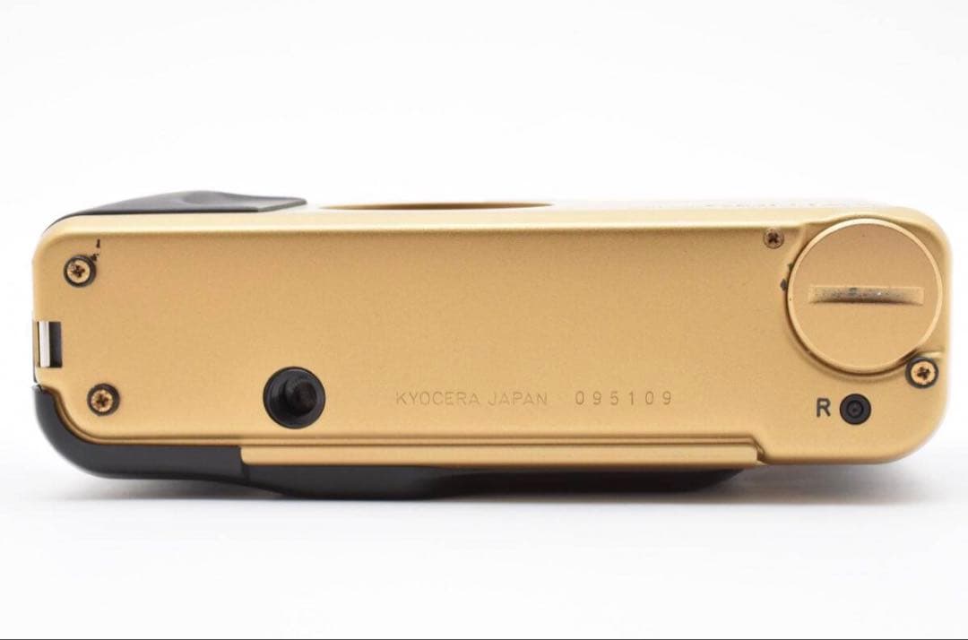 【美品 動作品】 CONTAX T2 Titan チタン ゴールド #25269