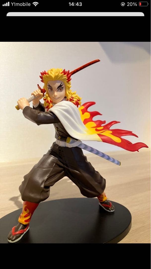 はじめての煉獄さんリペイント⭐︎