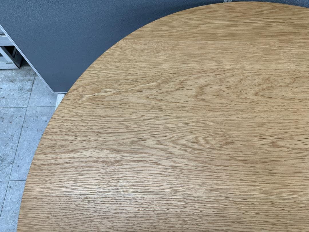 LOWYA　円形ダイニングテーブル　Sakunorb Table120　ブラウン