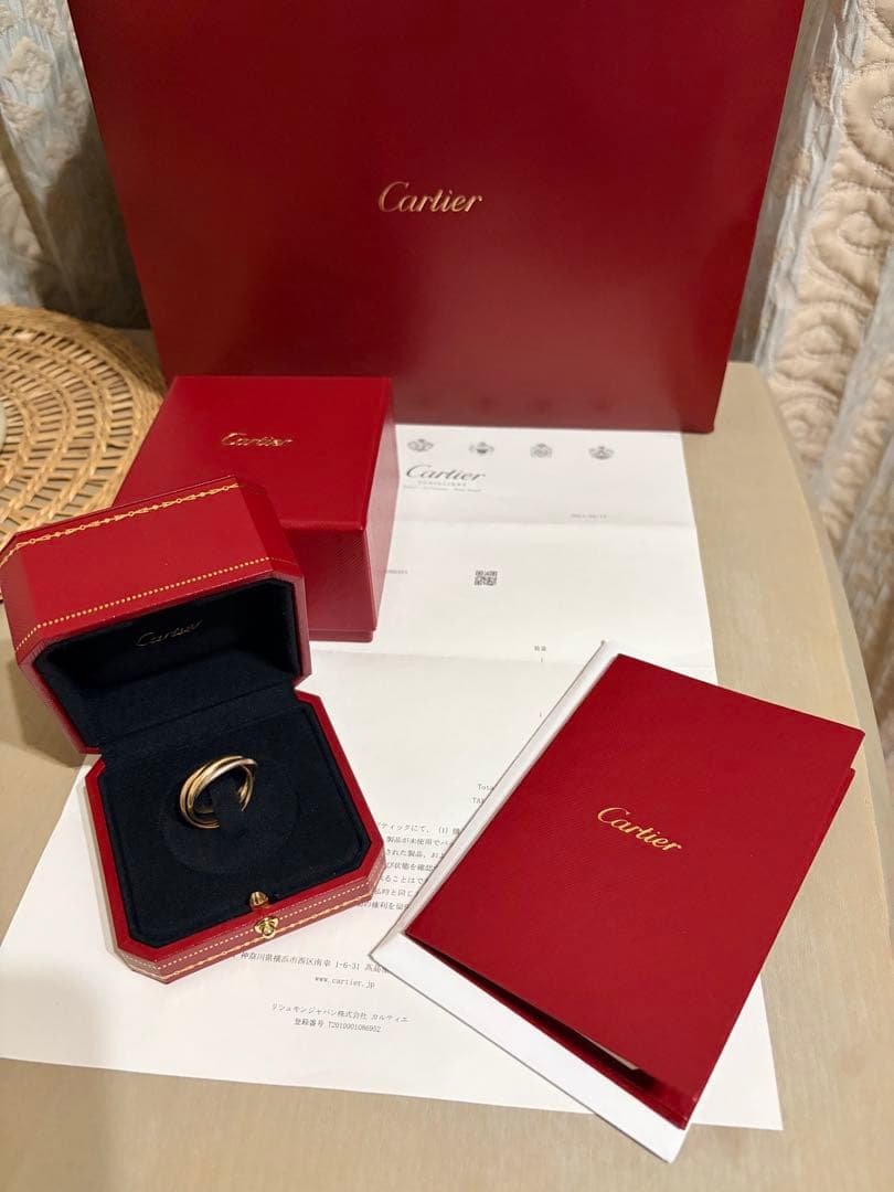 Cartier トリニティリング スモール SM #57 17号