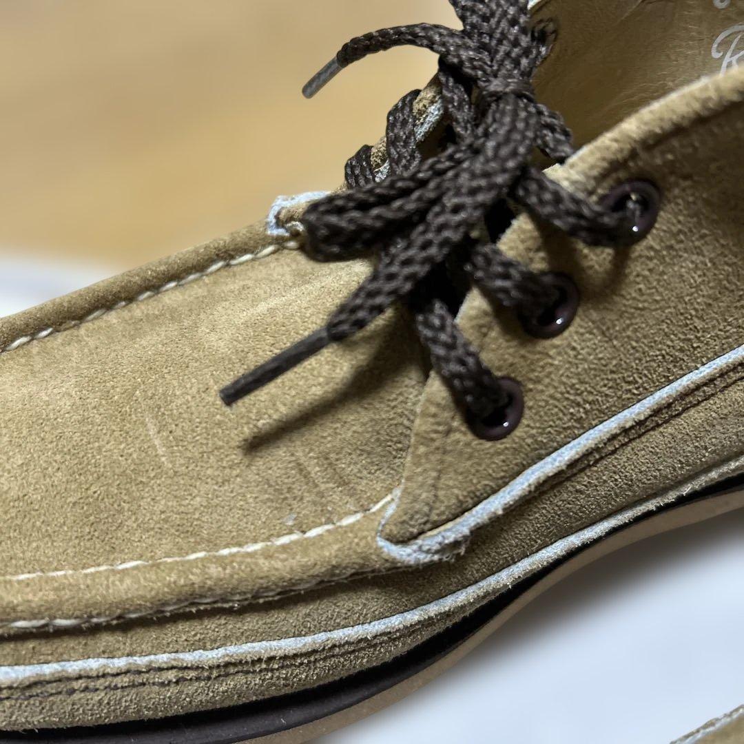 美品ラッセルモカシン(スポーティング.クレー チャッカー)8 E