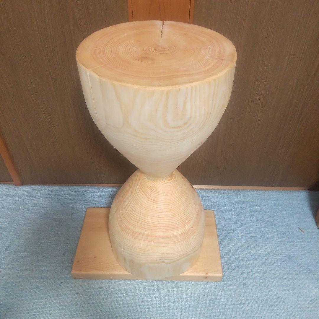 パンダ さん専用檜丸太椅子スツール