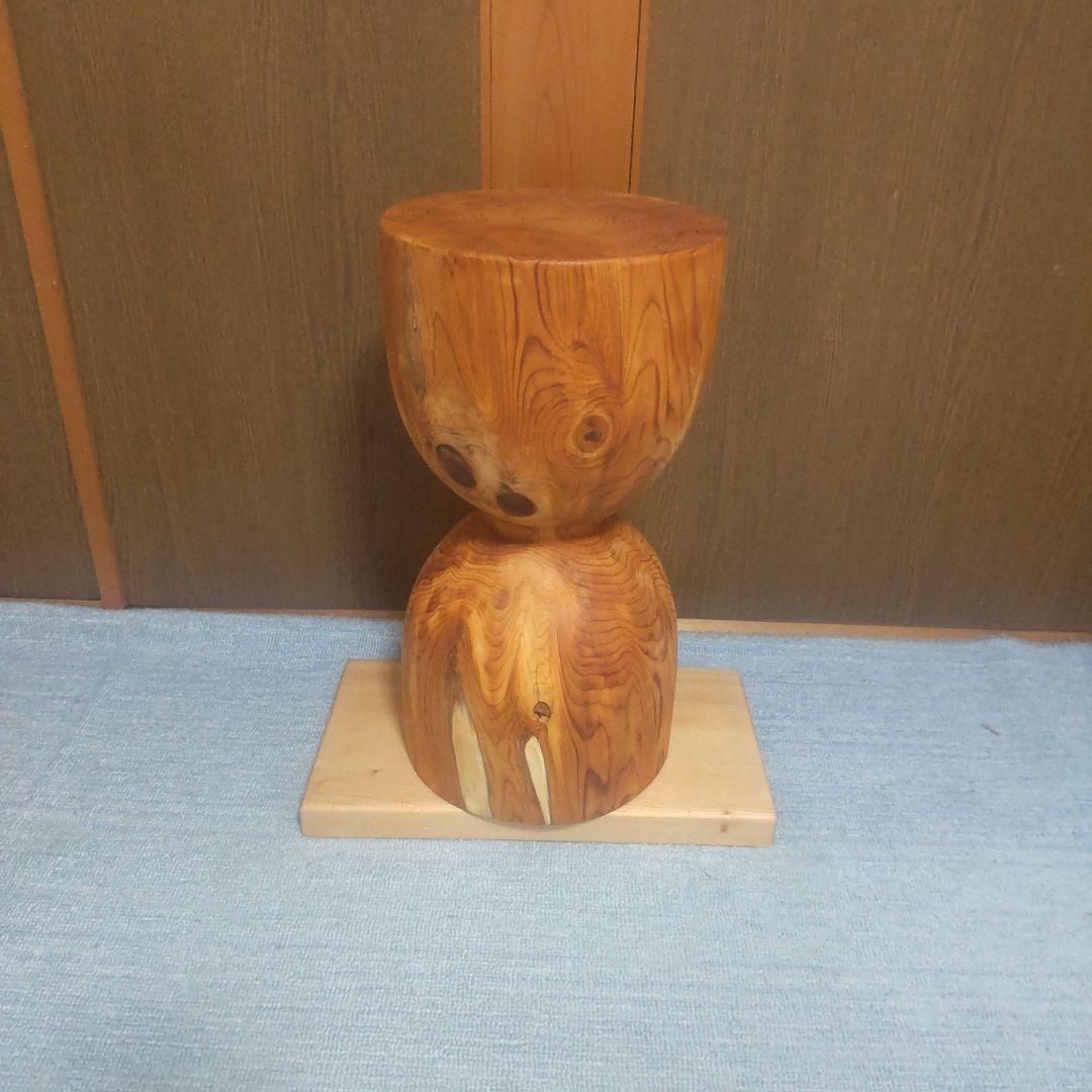 パンダ さん専用檜丸太椅子スツール