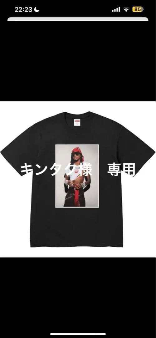supreme playboi carti 黒tシャツ　L サイズ