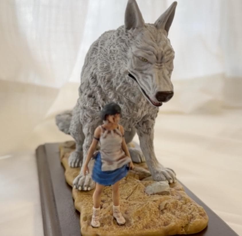 もののけ姫 　サン モロ フィギュア ガレージキット フィギュア