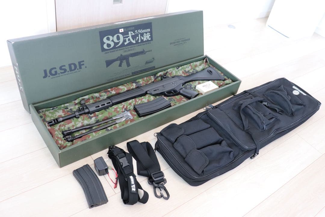 89式小銃 電動ガン 一式+迷彩服セット