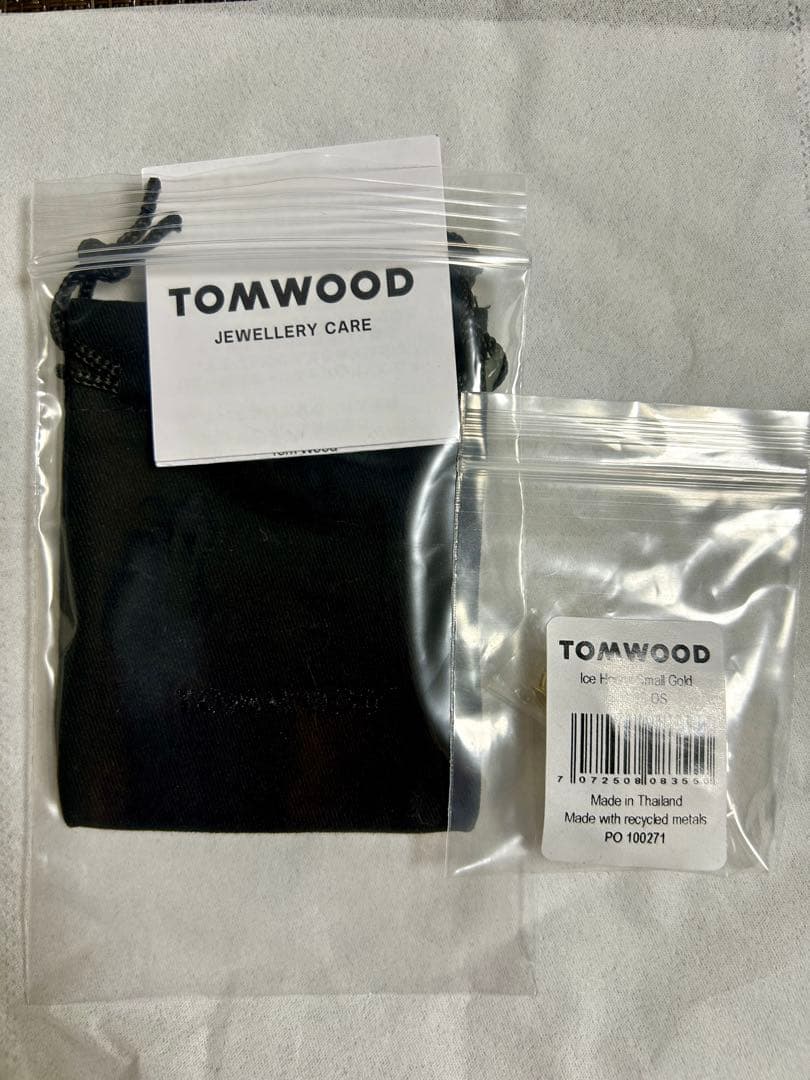 トムウッド TOMWOOD Ice Hoops Small Gold 新品未使用