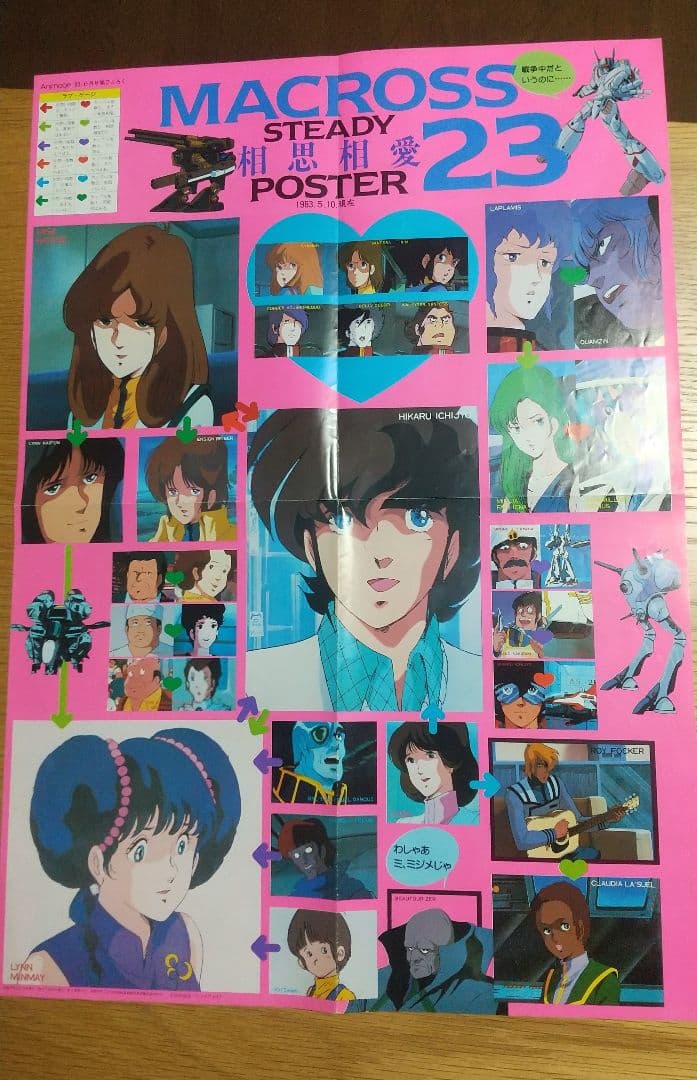 ‼️未使用‼️美樹本晴彦ポスターマクロス超合金魂ハイメタルバンダイタカトクやまと