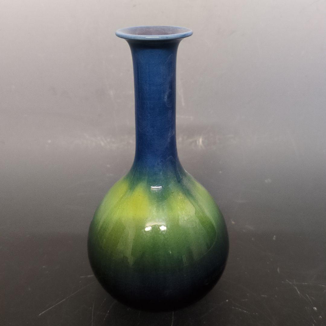 人間国宝 三代 徳田八十吉 正彦 作 花入