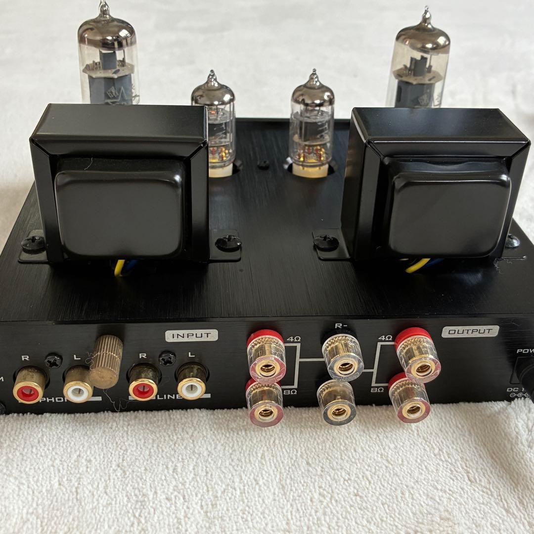 【美品】FX-AUDIO TUBE-P01J（保護ケージ ACアダプタ付）＋α