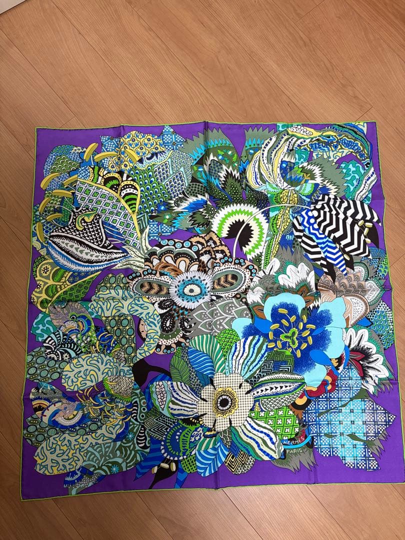 新品未使用　エルメス　スカーフ