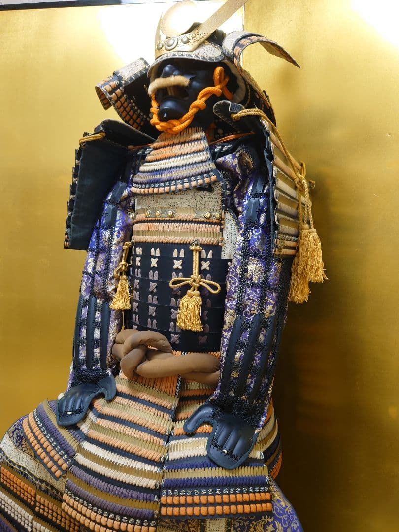 Nao3さま専用★全国送料無料☆黒胴当世素掛大鎧☆等身大大鎧一領☆鎧兜・甲冑★