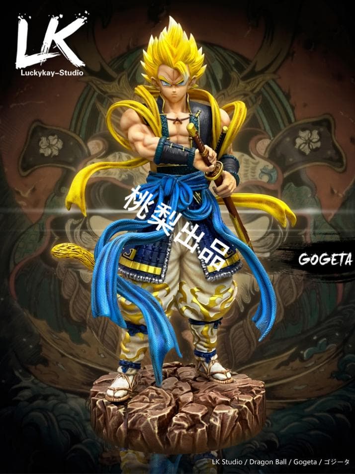 新品未開封『ドラコンボール』LK　ゴジータ　ブルー ガレージキット スタチュー