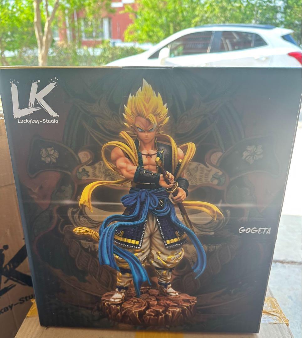 新品未開封『ドラコンボール』LK　ゴジータ　ブルー ガレージキット スタチュー