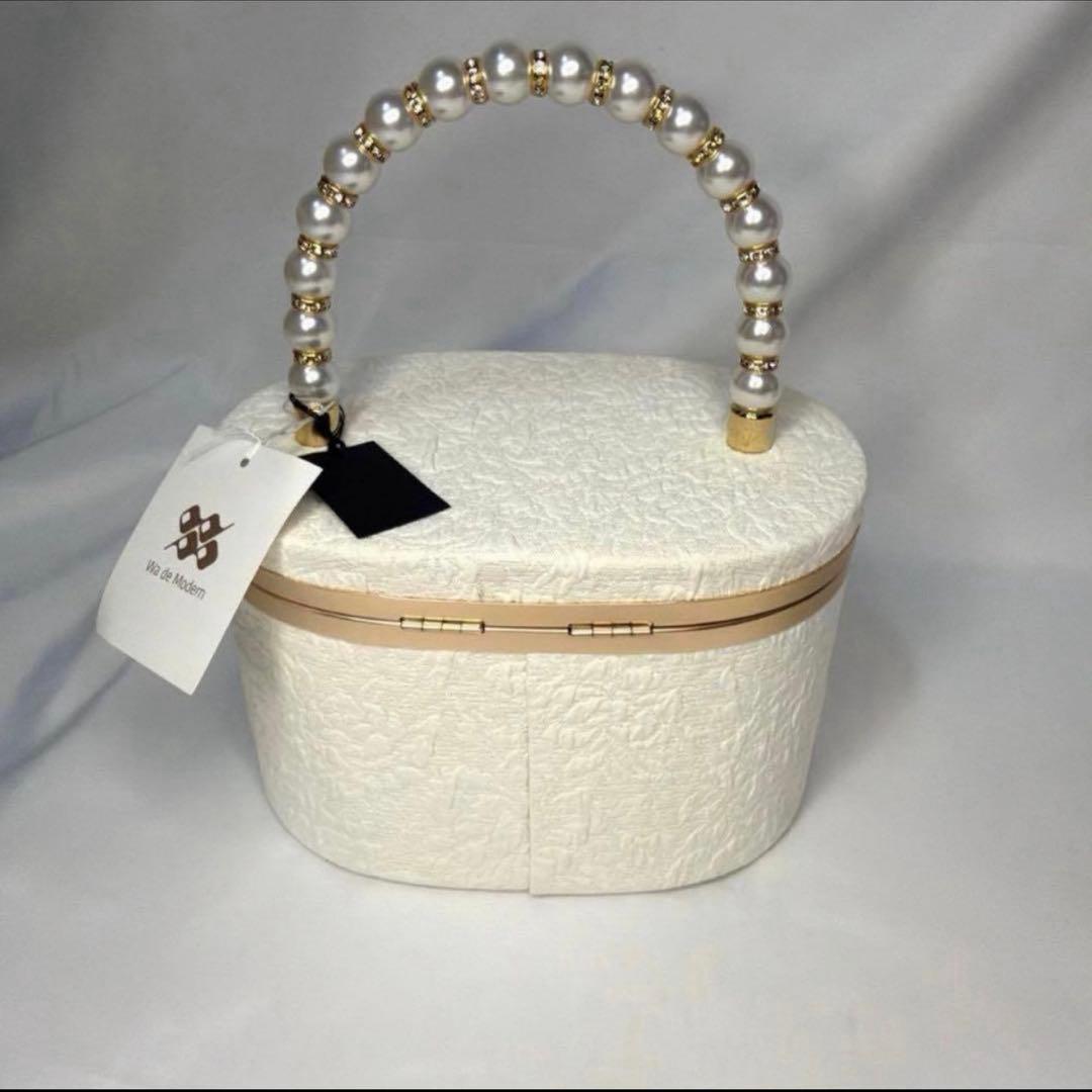 新品　2026年モデル　草履　バッグ　セット　振袖用　成人式　白