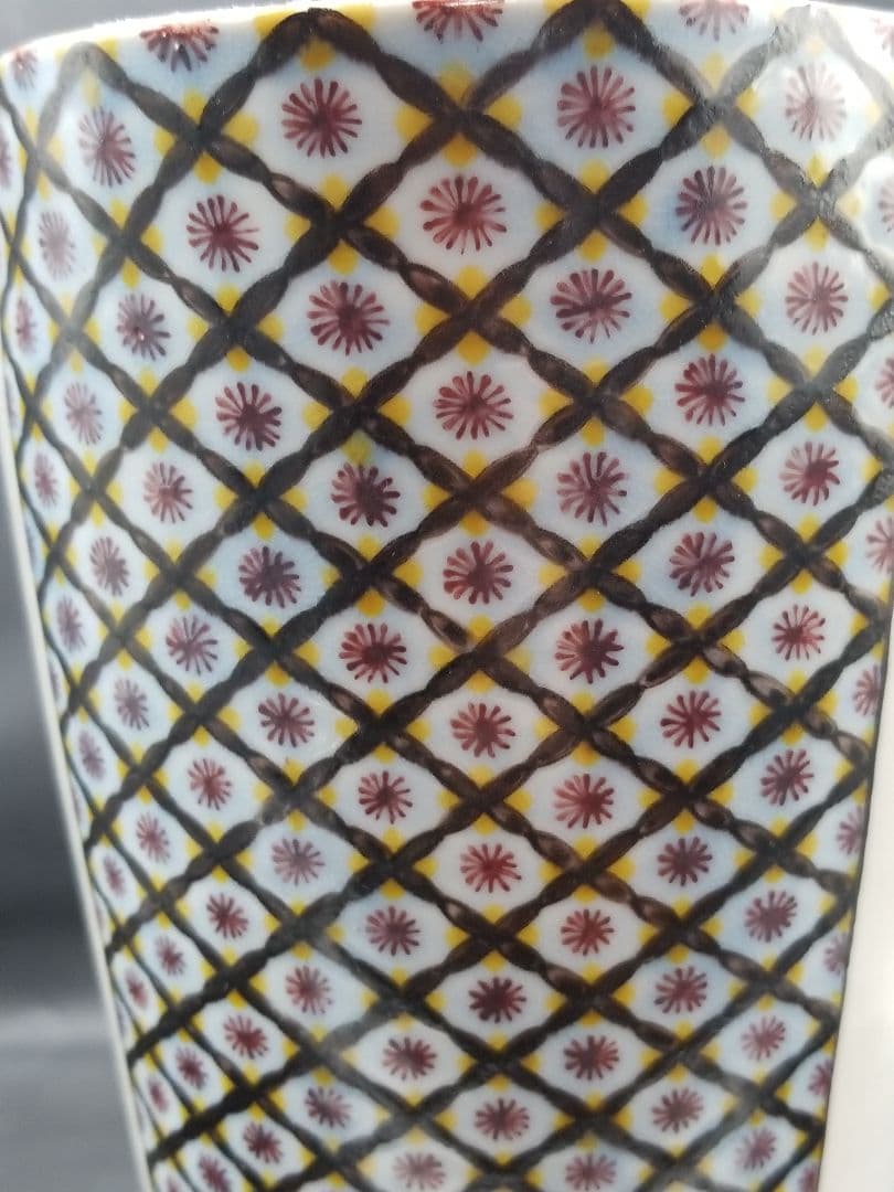 浅蔵五十吉　九谷焼　花瓶