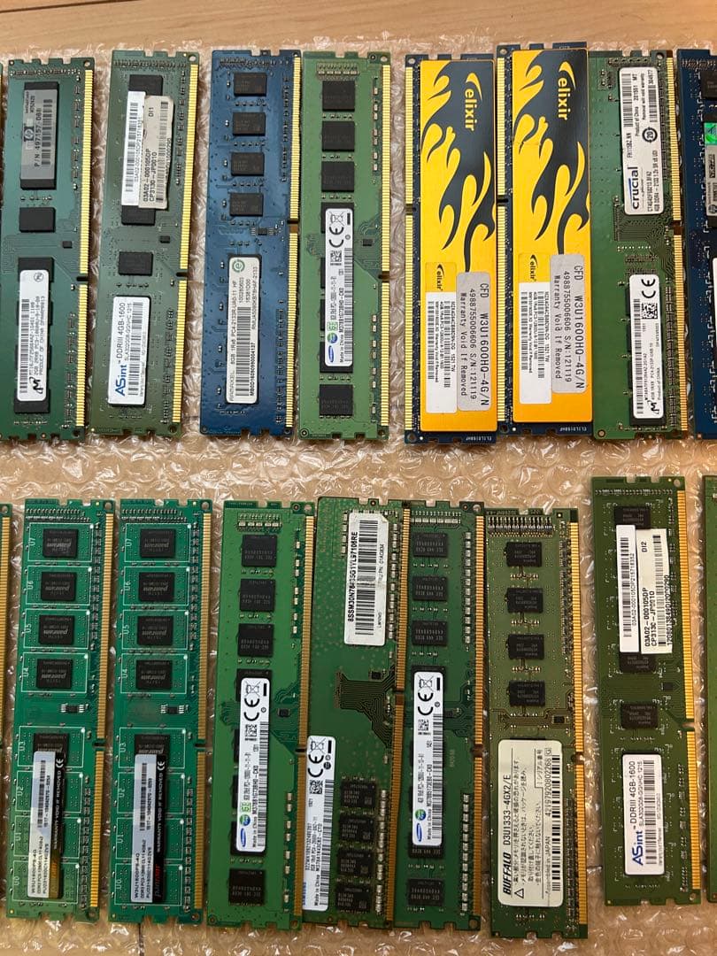 ジャンク　PC用メモリ まとめ売り　PCパーツ