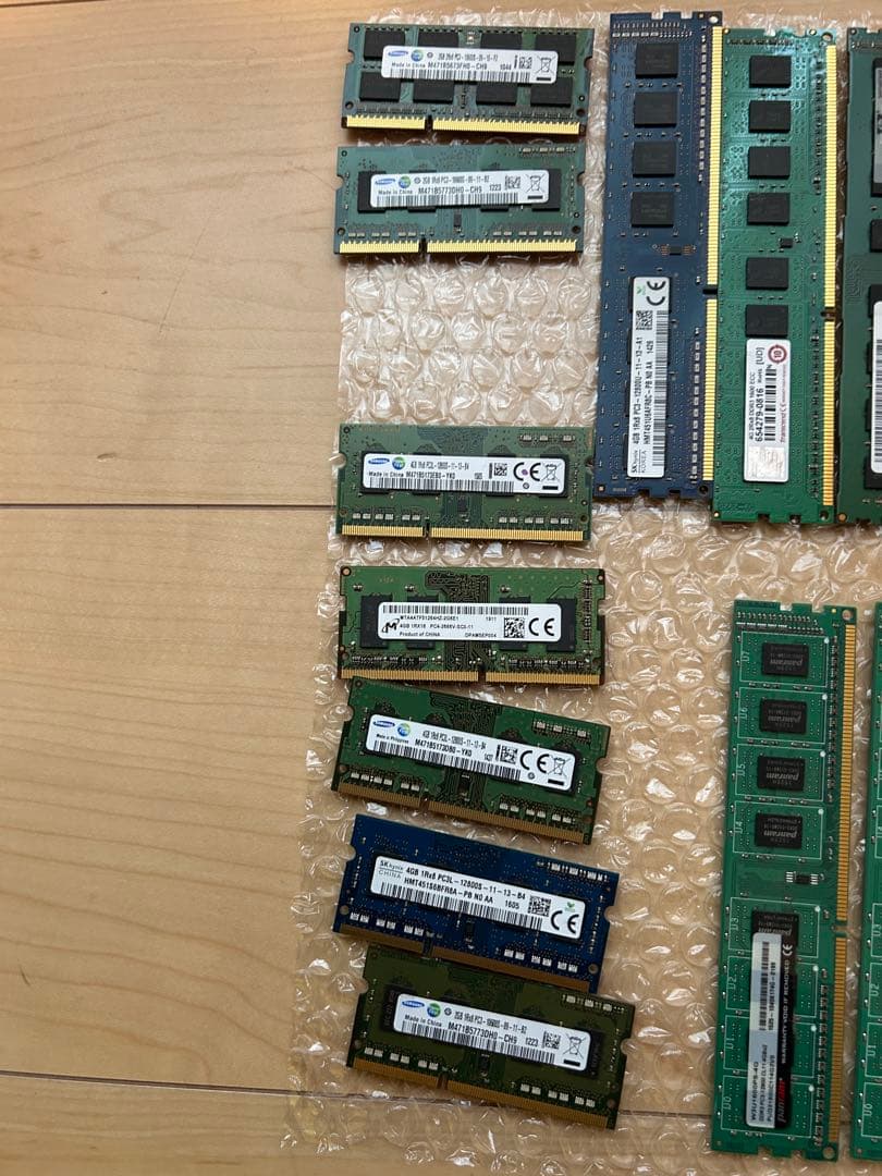 ジャンク　PC用メモリ まとめ売り　PCパーツ